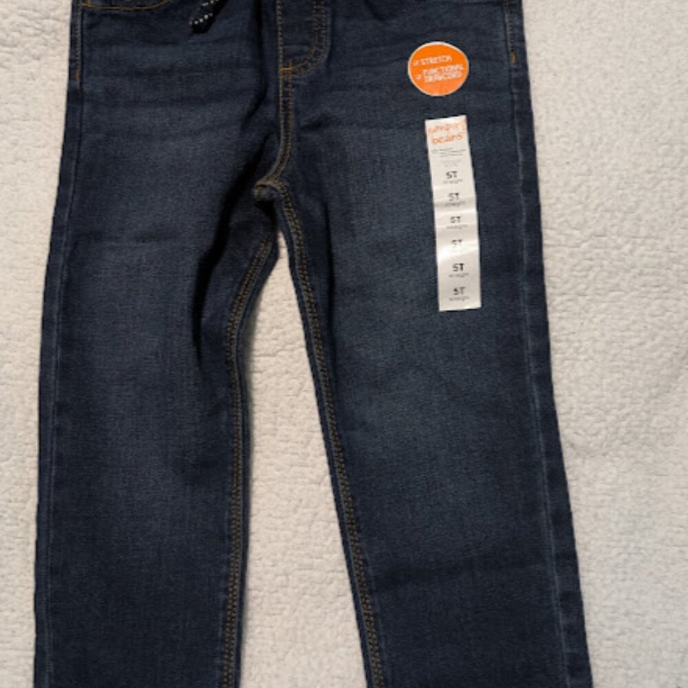 Boys Jumping Jacks Stretch Jeans size 5T !  New with tags!